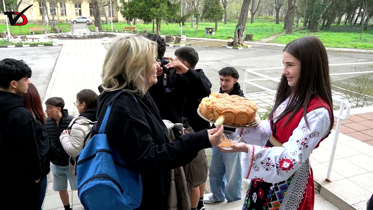 Гости от Франция, Словения и Португалия в ПГВМ – Добрич по проект, финансиран по „Еразъм+“