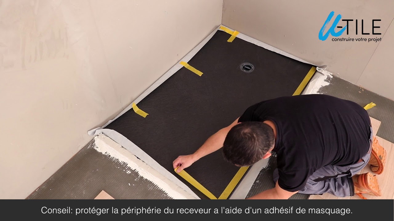 Installation d'un receveur U-tile