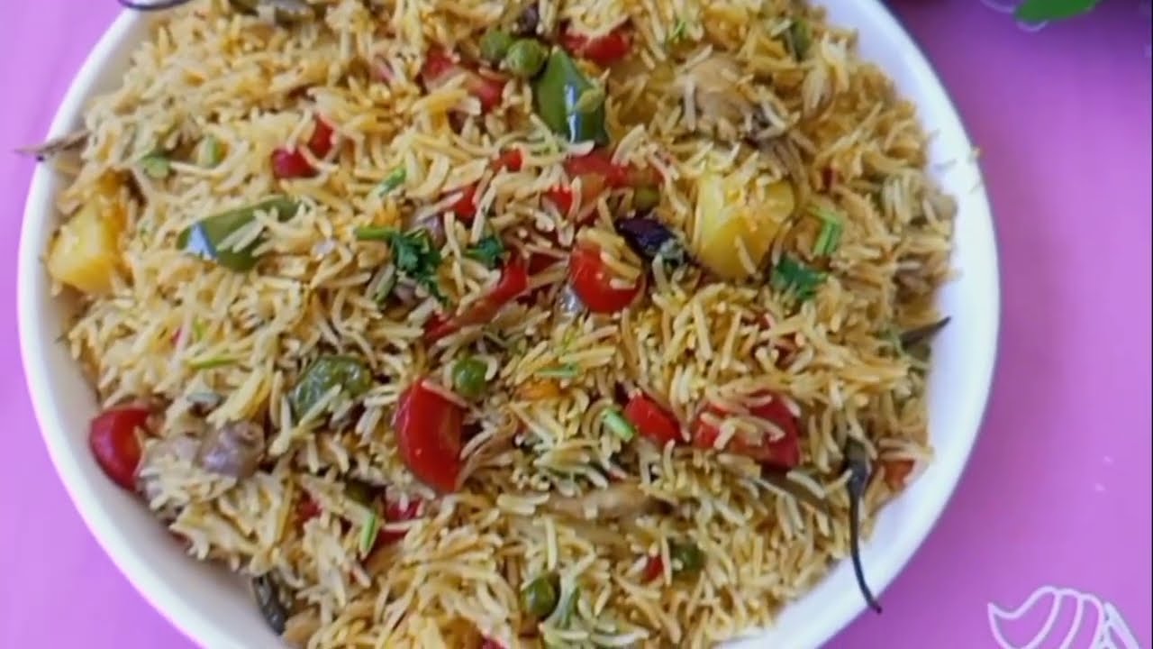Iftar Special Recipe | Chicken Vegetable Pulao | ہر دانے میں لذت جوسی سبزی پلاؤ | Ramzan special