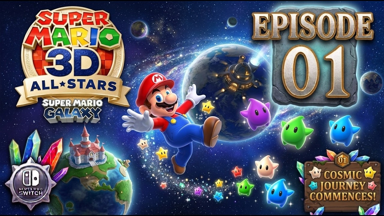 Super Mario 3D-All Stars: Super Mario Galaxy 1 - Episode 01