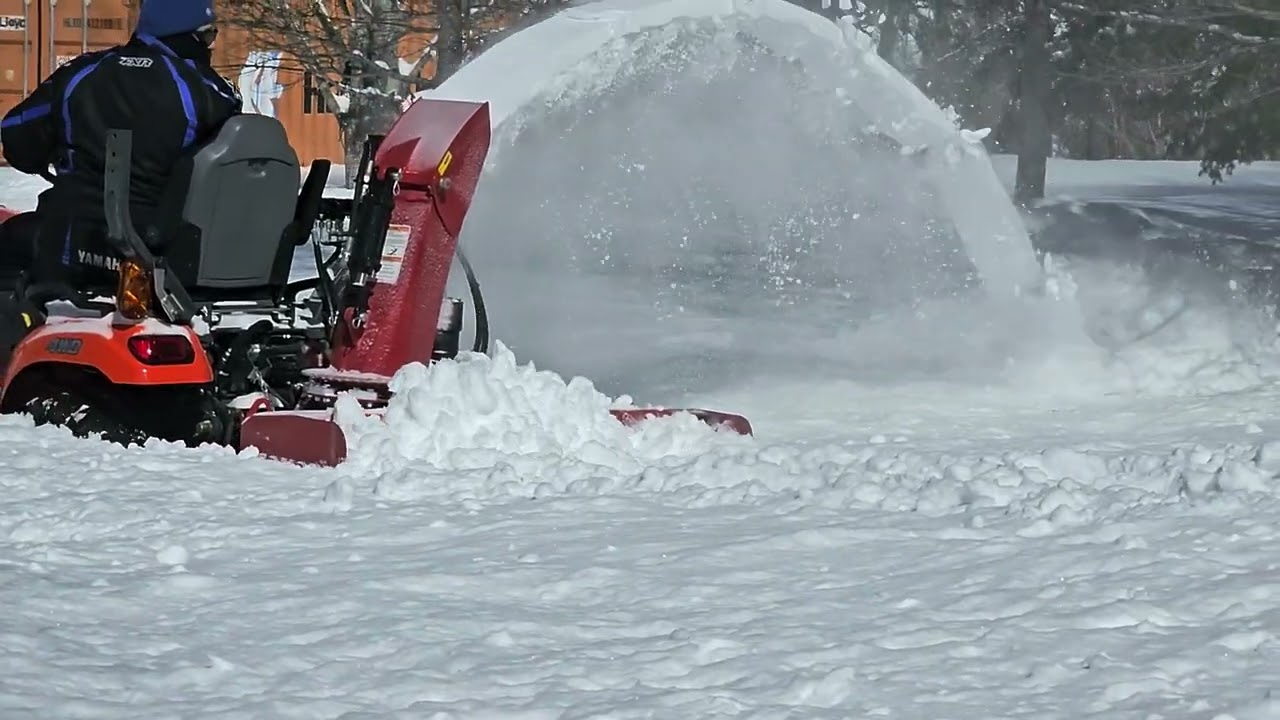 KUBOTA BX23S -  Normand Econor 54po - 30po de neige - ❄️❄️❄️❄️