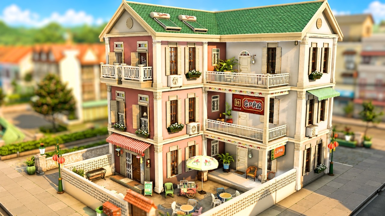 TOMARANG APARTMENTS 🏡 Base Game & For Rent 🔑 The Sims 4 Speed Build | No CC
