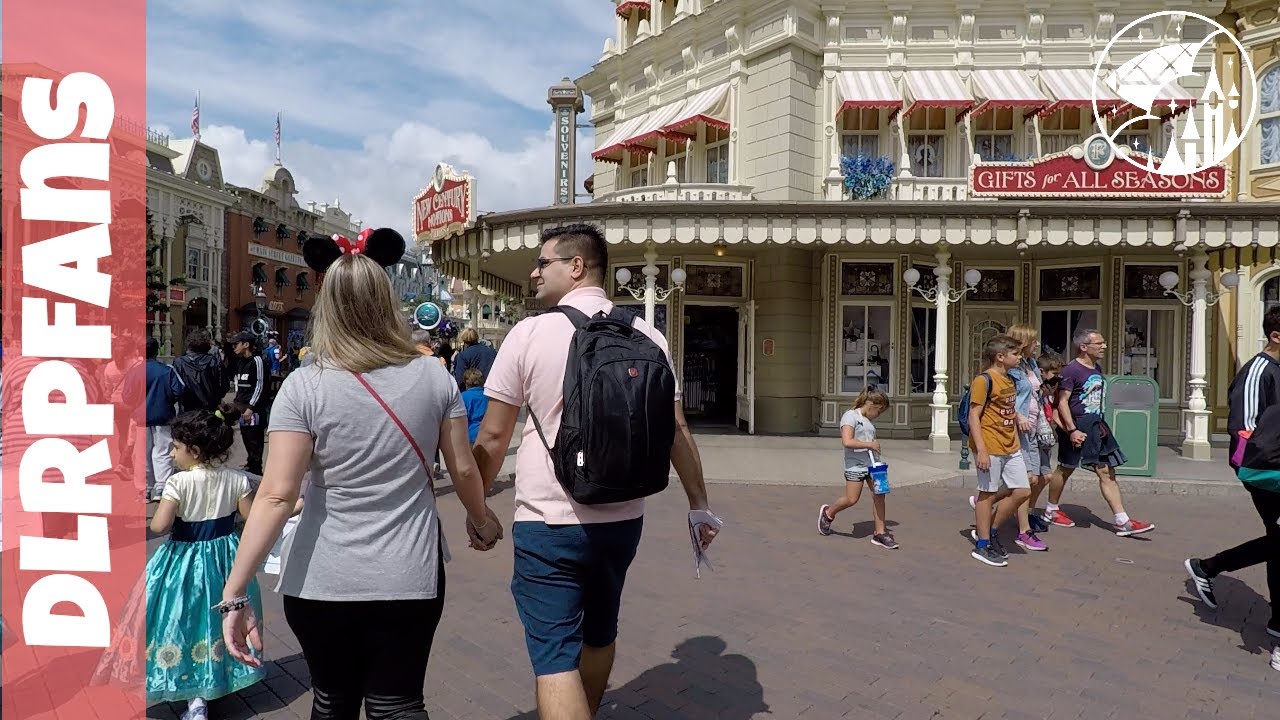 Shopping at Flora's Boutique at Main Street USA Disneyland Paris