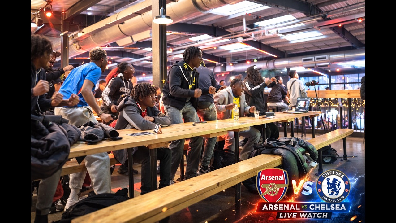 SET PIECE FC v RED CARD FC (ARSENAL v CHELSEA LIVE WATCH)