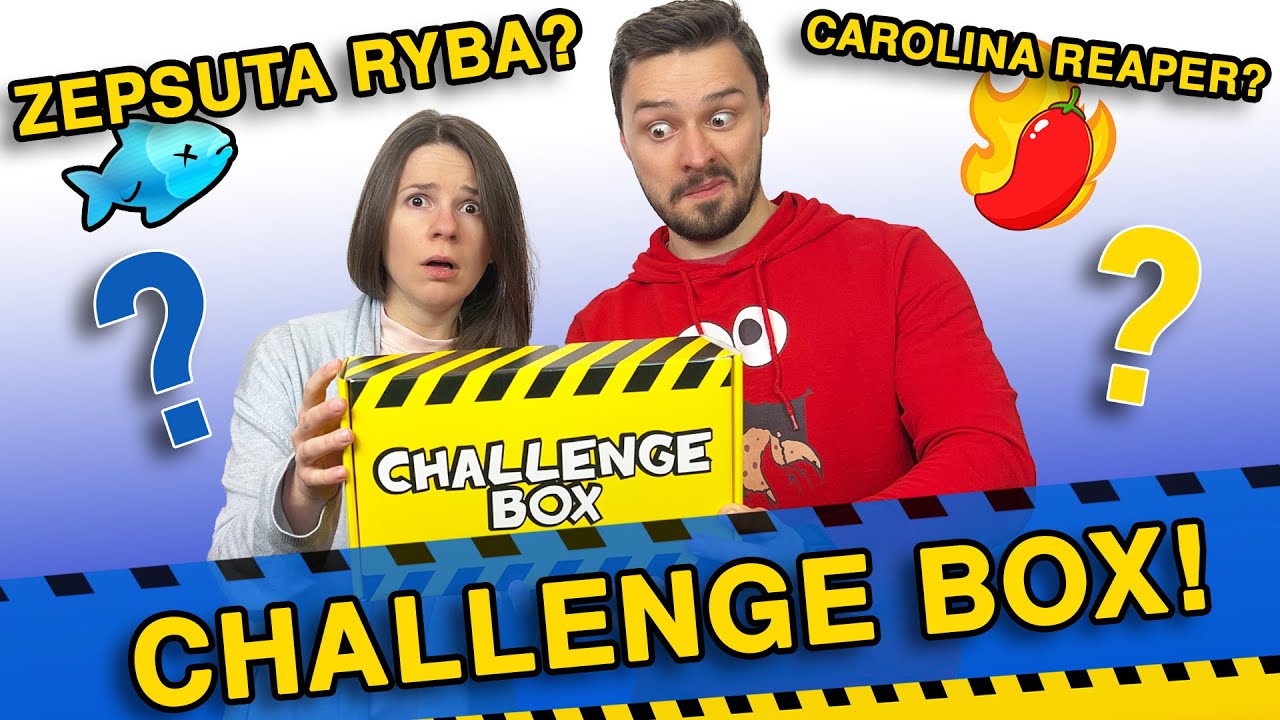 TESTUJEMY CHALLENGE MYSTERYBOX! PIEKIELNIE OSTRE I OHYDNE RZECZY!