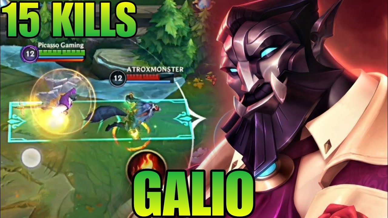 العم غاليو يعود من جديد / WILD RIFT GALIO