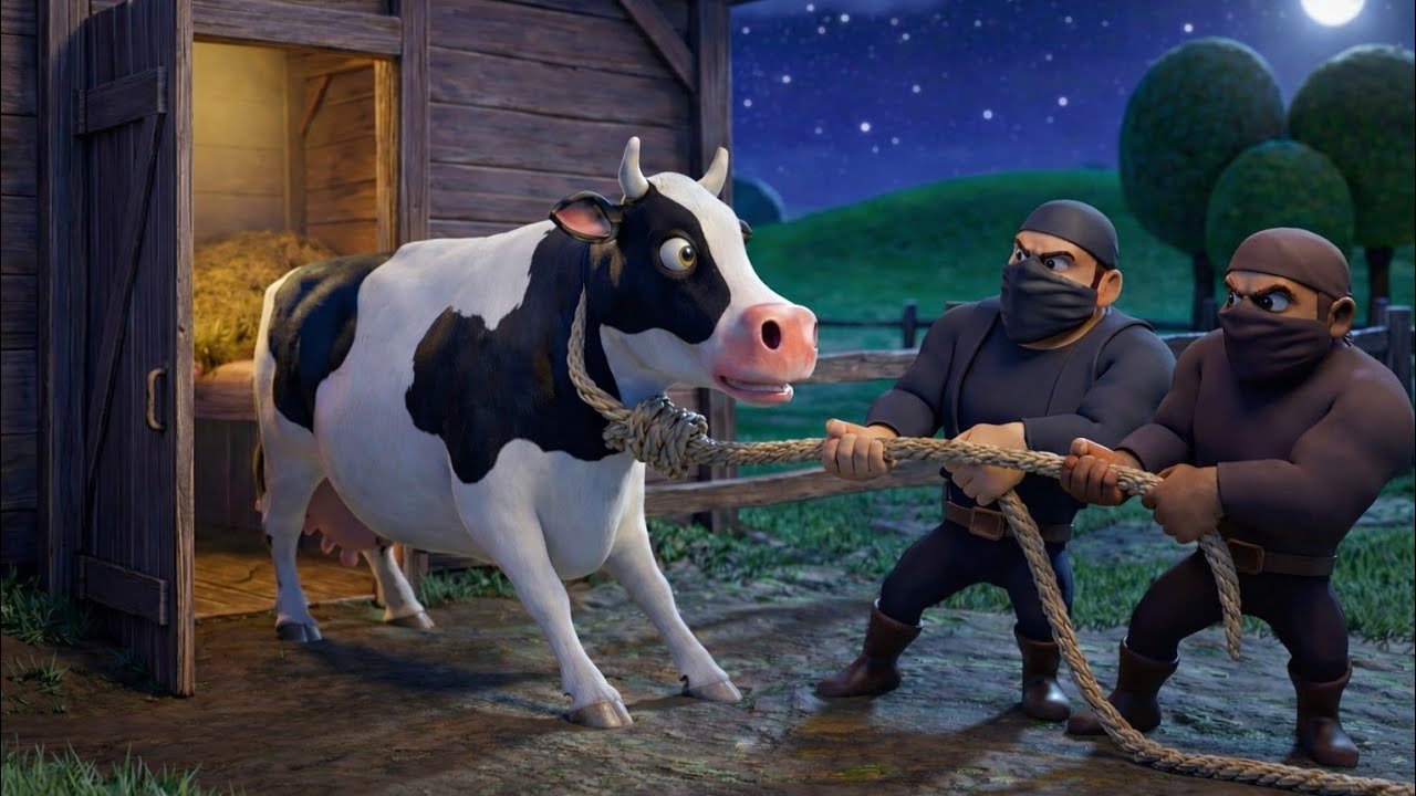 Old MacDonald’s Animals Stolen 😱 | Sad Farm Night 🐄