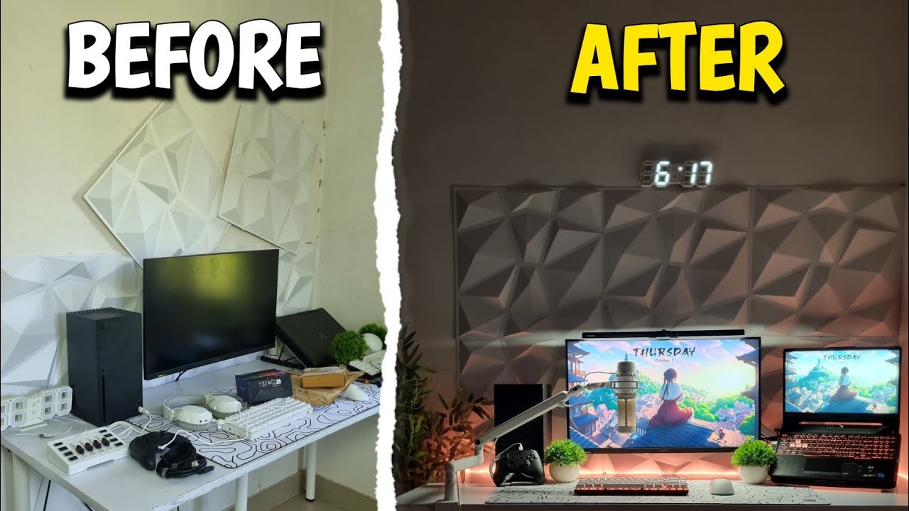 Transforming My Setup Into My Dream Gaming Setup.....