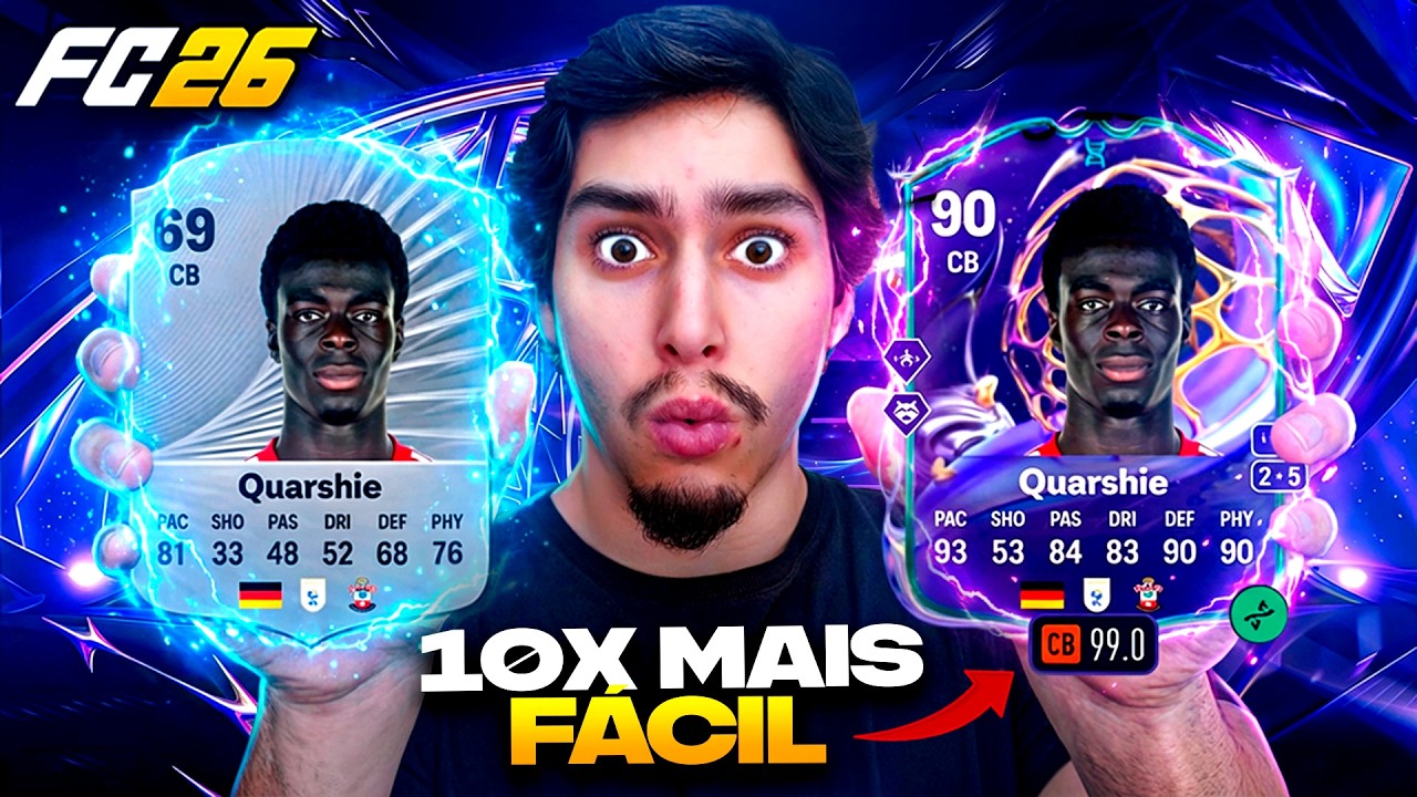 Você Cria o Zagueiro PERFEITO Com Essa EVO! (Passo a Passo) 🔥 FC26