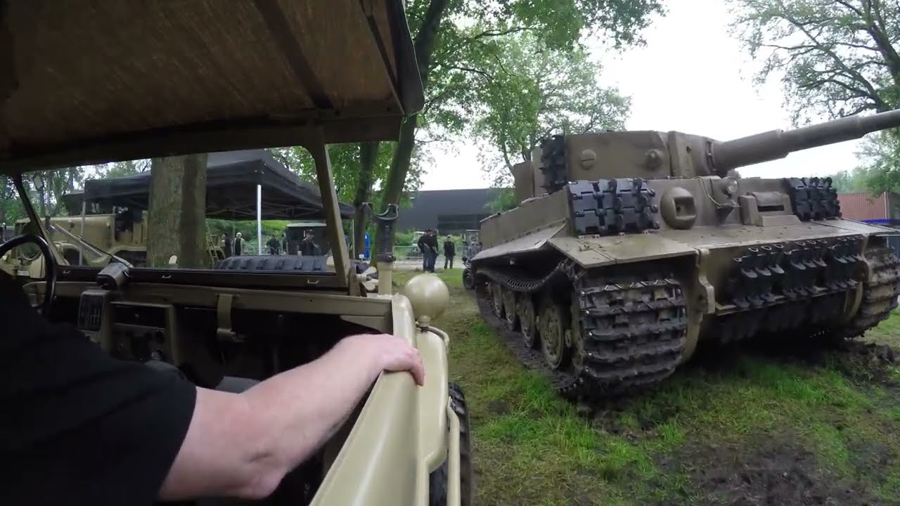 Schwimmwagen geländefahrt Militracks 2024