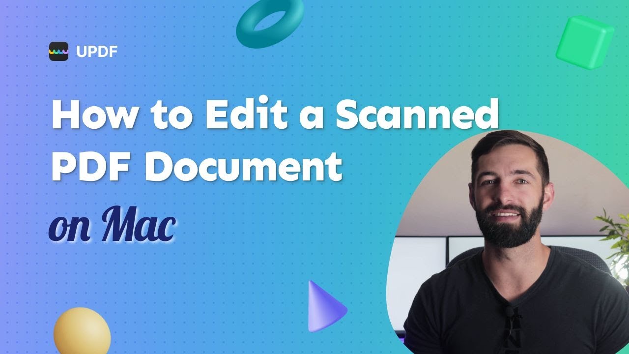 How to Edit a Scanned PDF Document on Mac? (The Fastest Way)