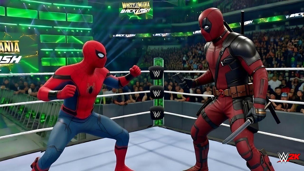 Spider-Man vs Deadpool 😱 | Ultimate Superhero Showdown
