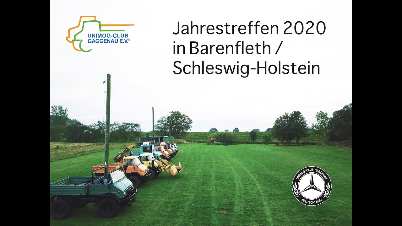 Vorstellung Unimog-Club Gaggenau e. V. Jahrestreffen 2020 in Barenfleth