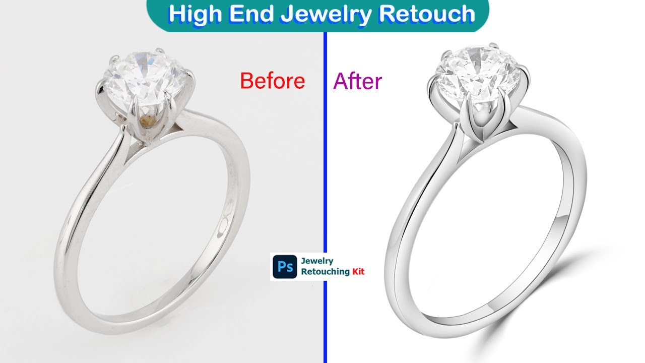 Jewelry Photo Retouching in Photoshop | Step-by-Step Pro Technique | Photoshop Expert Furkan
