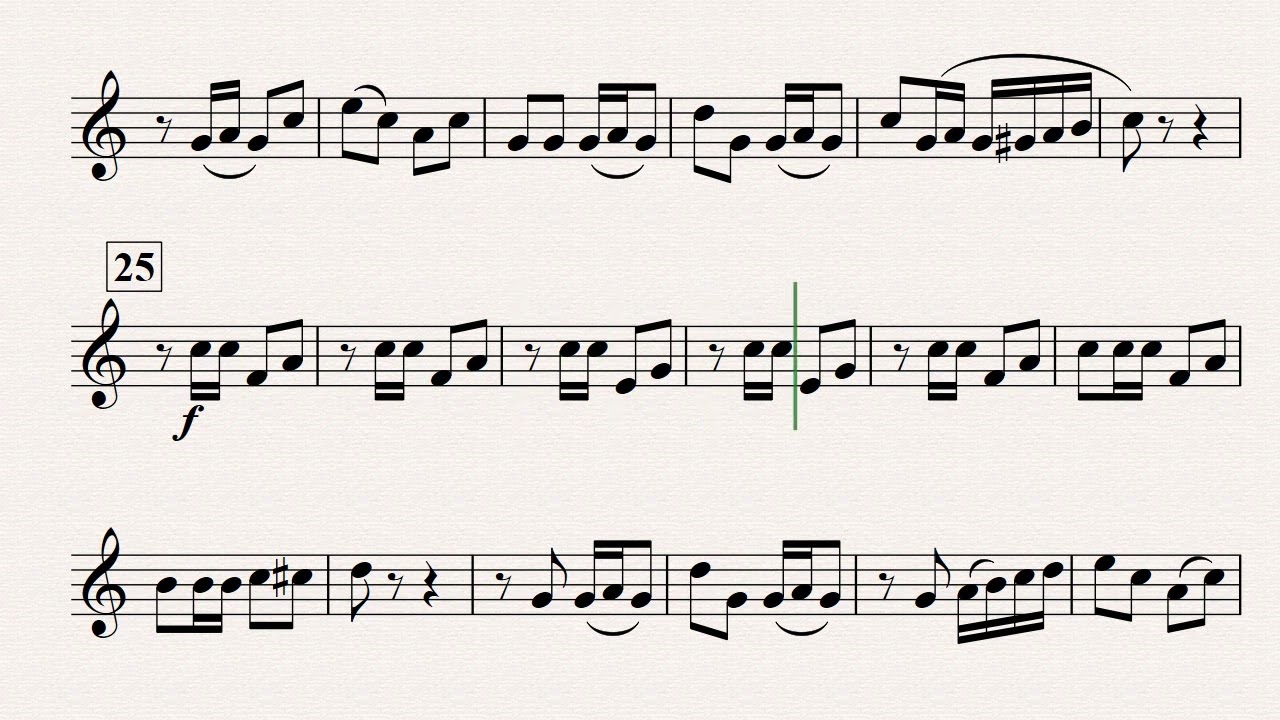 The Marines' Hymn   1st Bb Clarinet