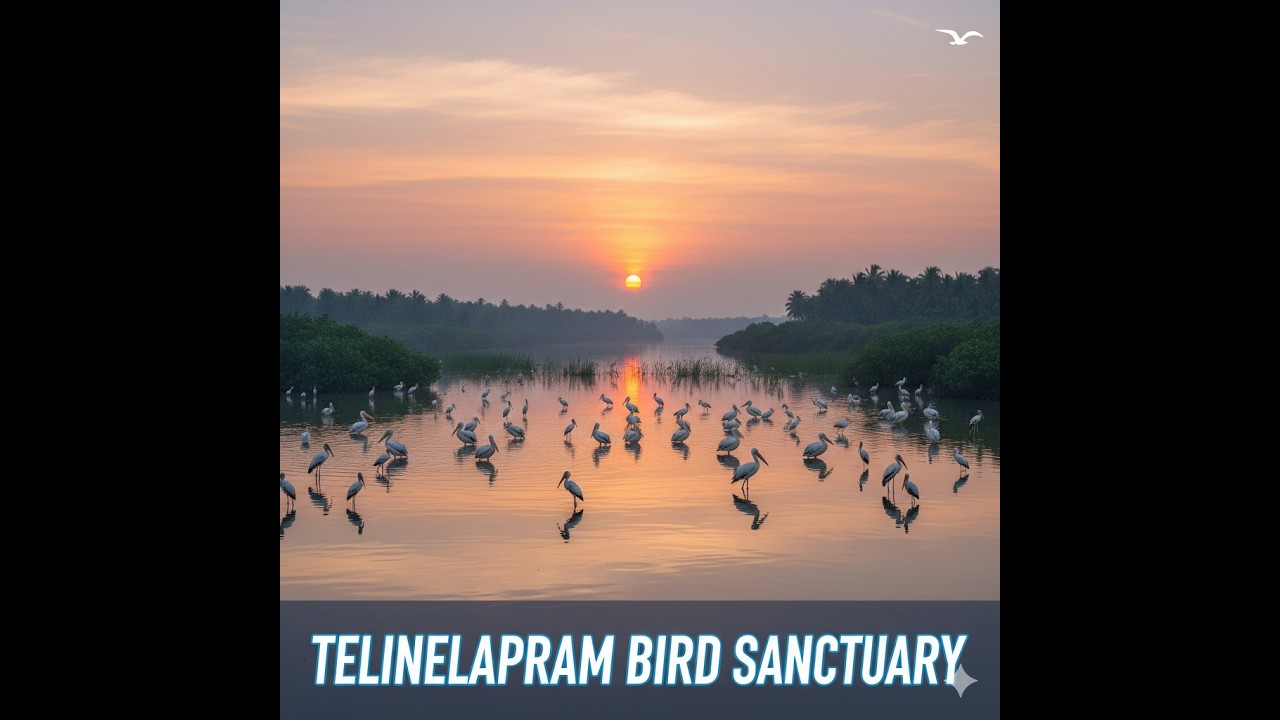 Telineelapuram Bird Sanctuary: The Winter Home of Siberian Birds. #birdwatching  #andhrapradesh