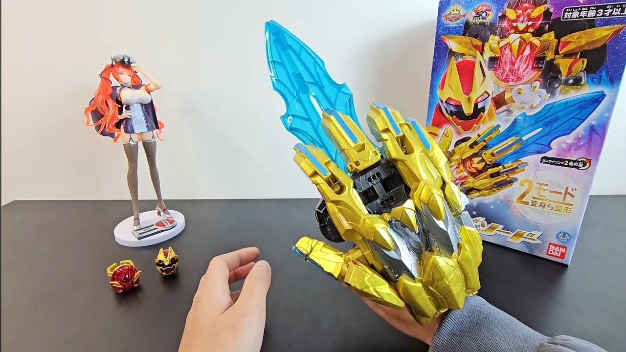 [ Super Sentai Gozyuger ] Review và cảm nhận: DX- Tega Sword/ Siu phẩm vip pro 4in1 kỉ niệm 50 năm !