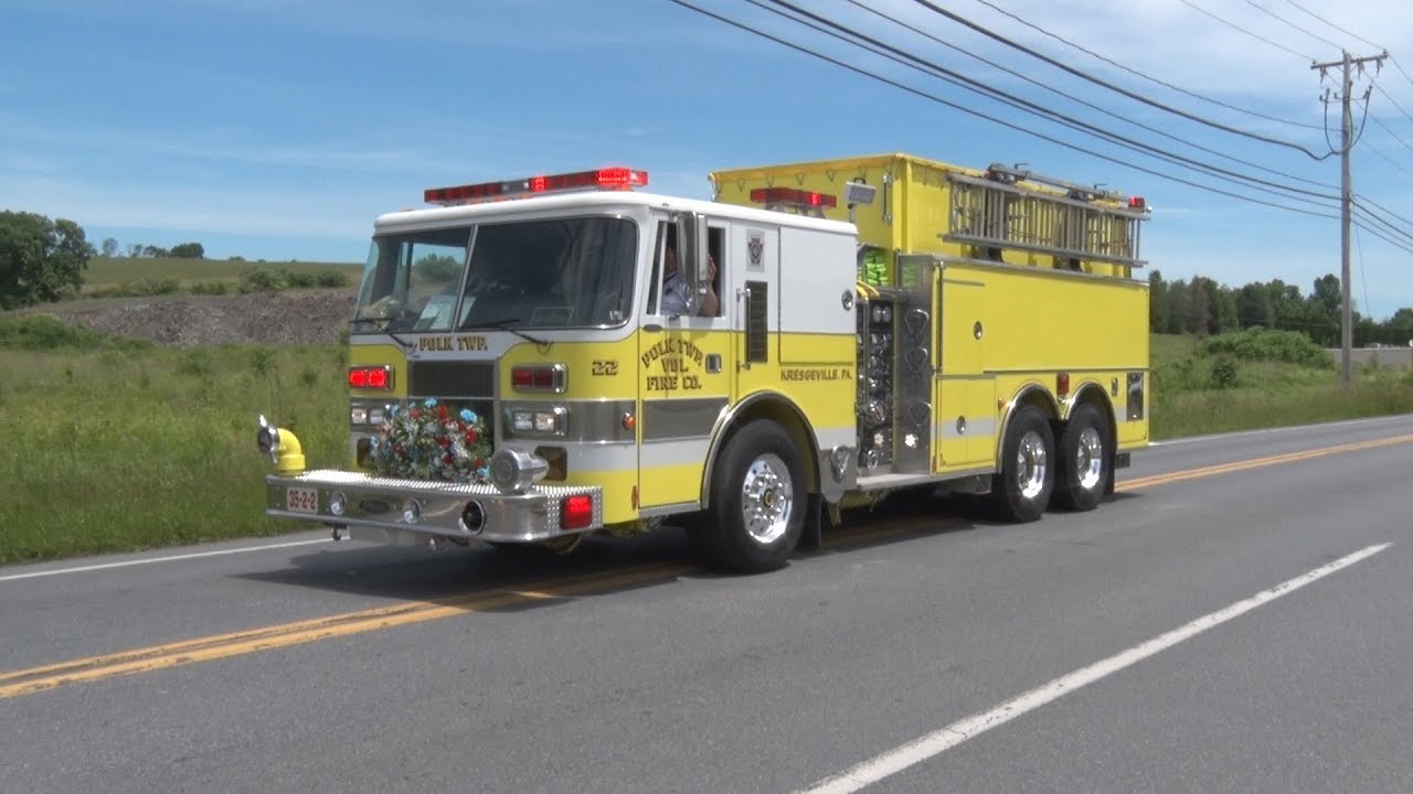 Polk Township Fire Company 50th Anniversary Parade 6/8/19