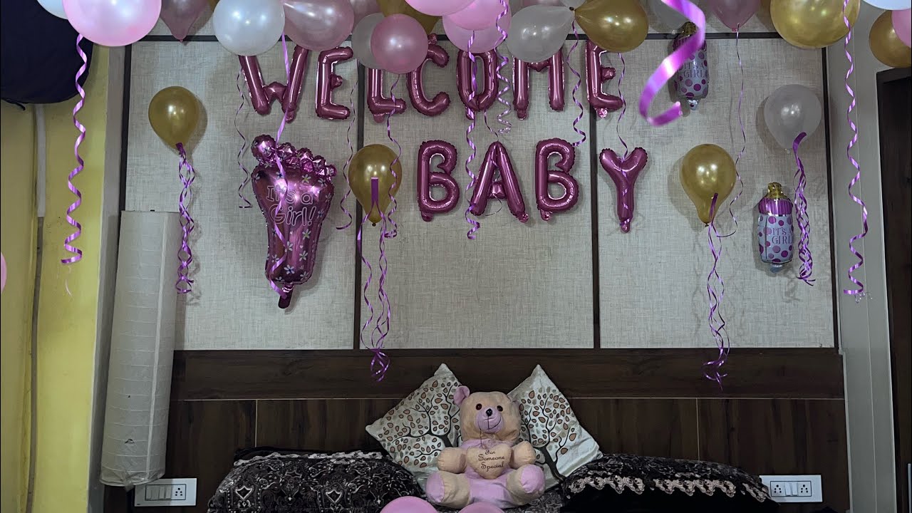 Welcome Baby Decoration❤️🫶 || Vlog - 8 || Jashan Rajput || #subscribe #viral #vlog 
