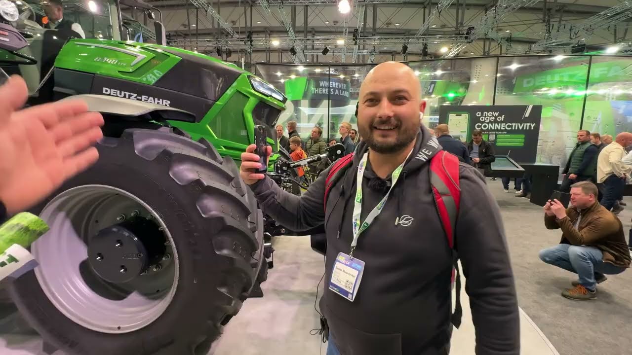 Трактор Deutz-Fahr 8310 и 8340 TTV .  Agritechnica 2025!
