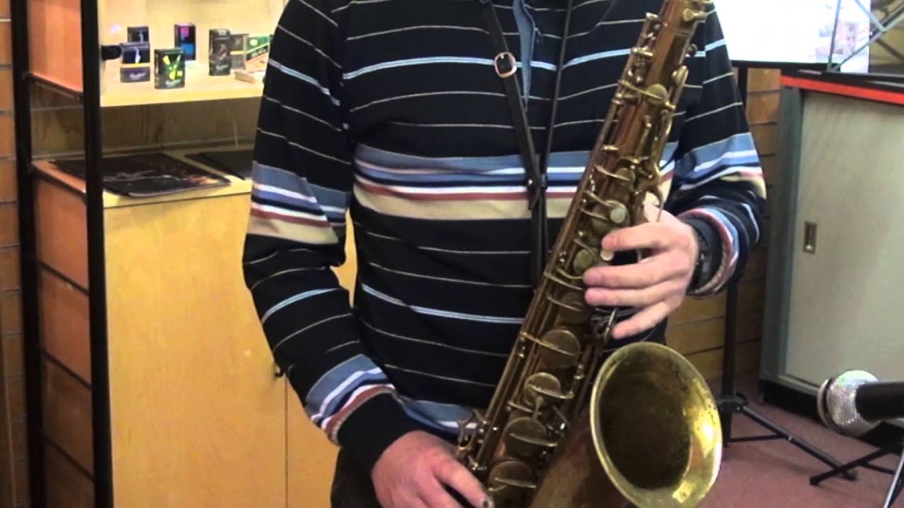Summertime Backing Track - Conn 10m Tenor Sax - 