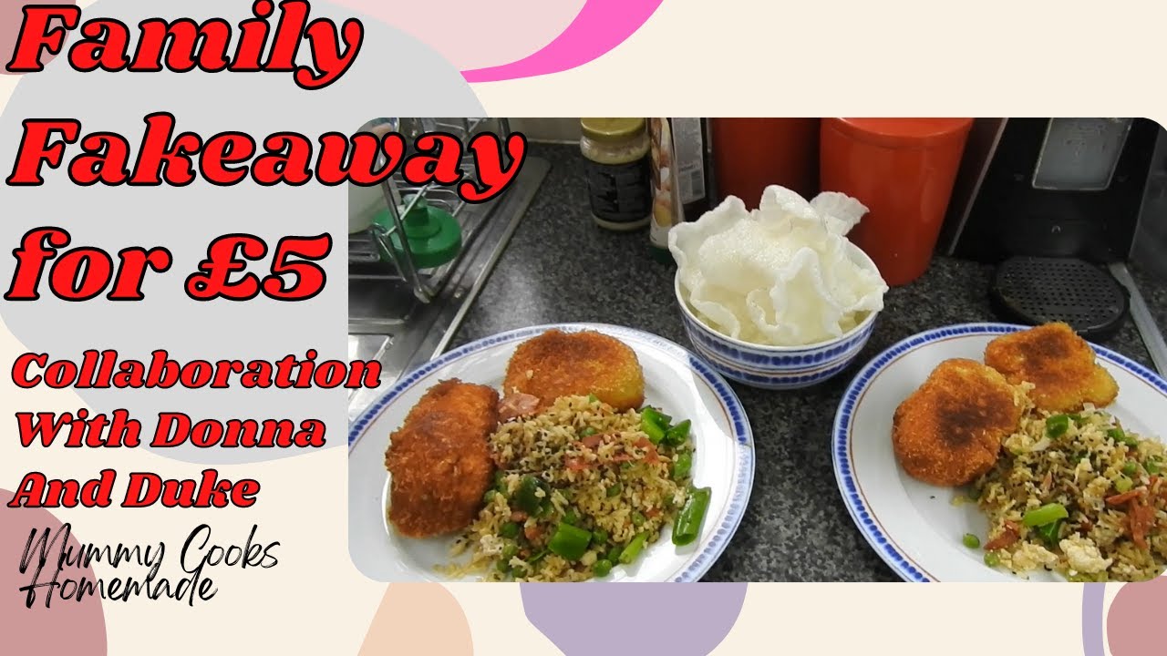 Family Fakeaway for £5 - Collaboration | Budget Recipes @dinnerwithdonna