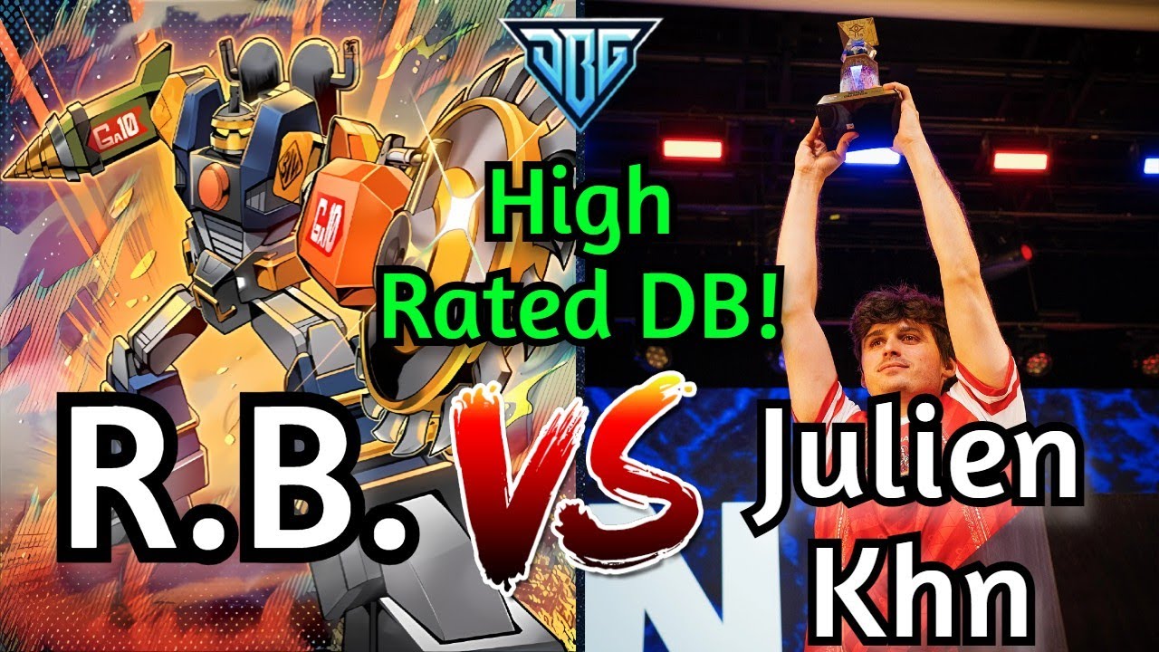 R.B. против ЧЕМПИОНА МИРА Высокорейтинговый DB Yu-Gi-Oh!