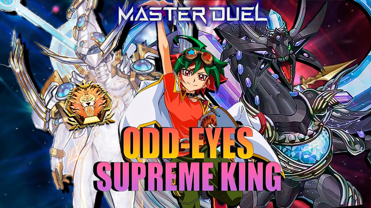 Odd-Eyes Supreme King Takes Over Master Rank!! - Yu-Gi-Oh! Master Duel Season 30