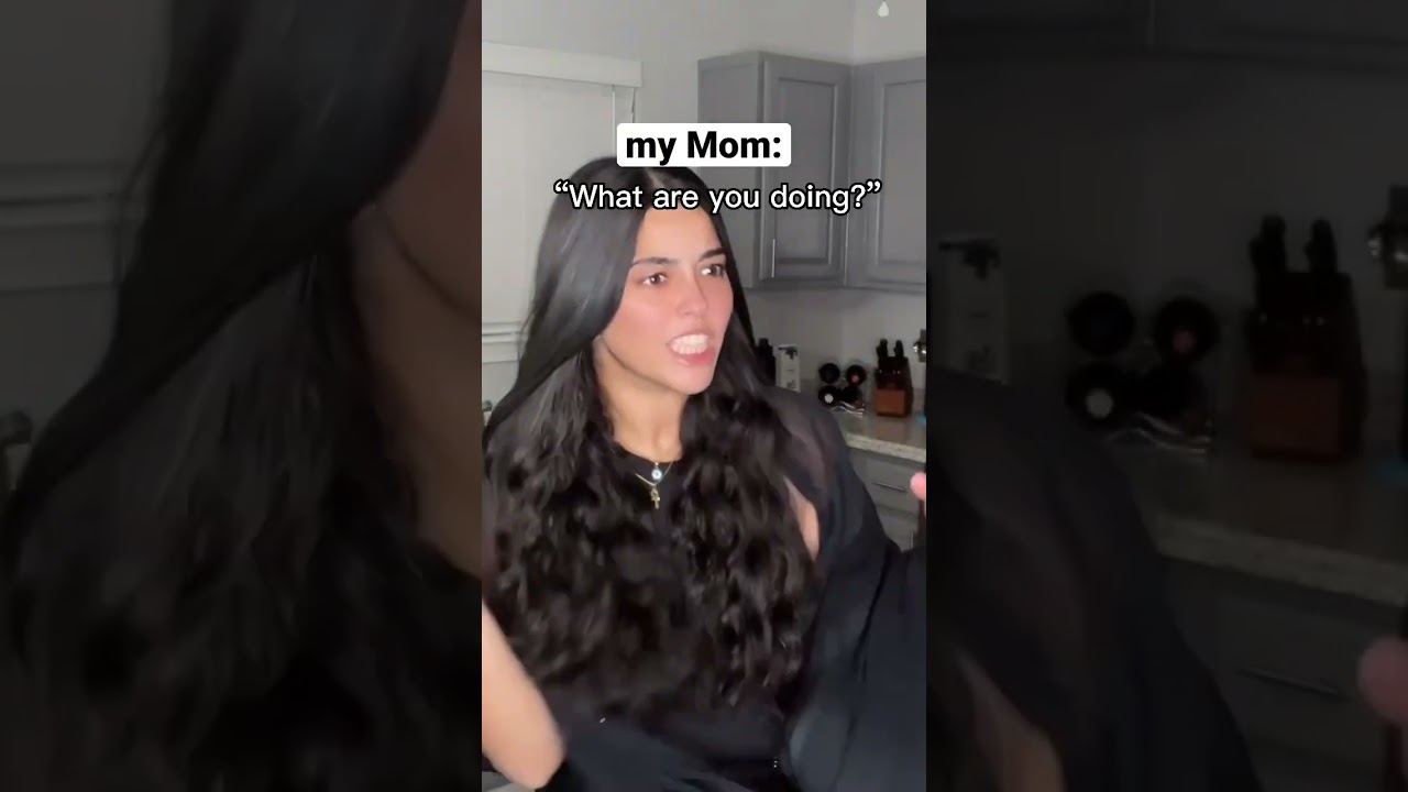 When Your Mom is Mopping The Floor #pov #mom #relatable #funny