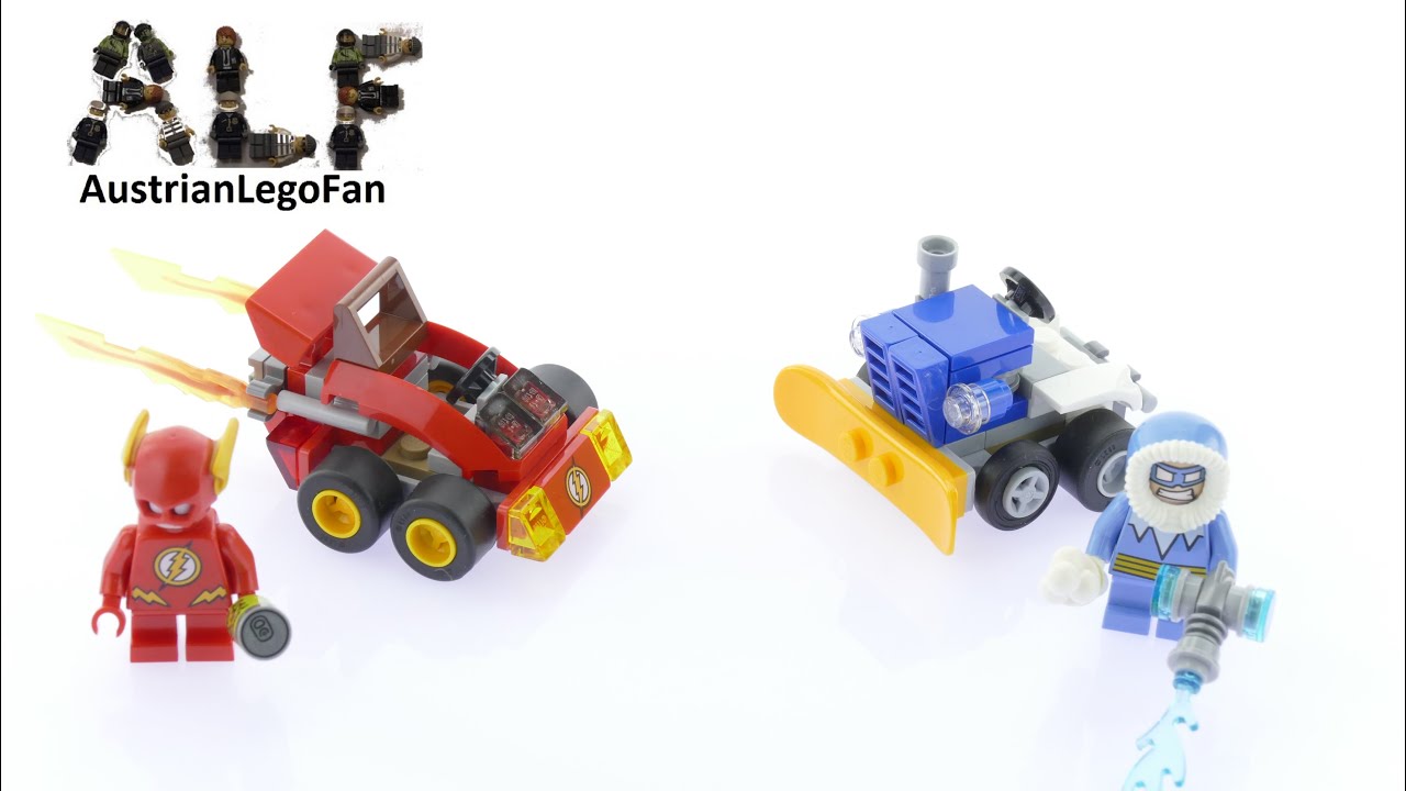 Lego Super Heroes 76063 Mighty Micros The Flash vs Captain Cold - Lego Speed Build Review