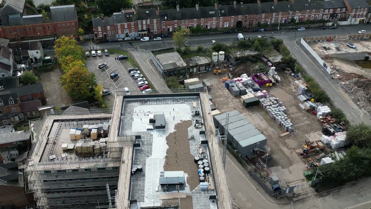 Derby by Drone City Regeneration 16.10.2022