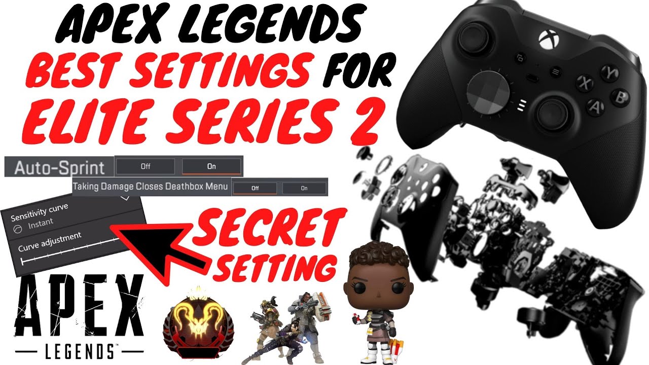 BEST APEX Legends SETTINGS for Xbox Elite Series 2 Controller - IN GAME and Xbox Acc' App EXPLAINED