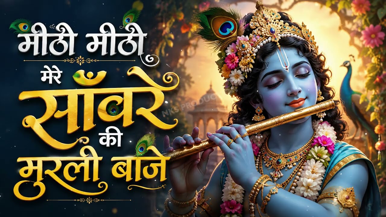 कृष्णा जन्माष्टमी भजन 2026 ~ मीठी मीठी मेरे साँवरे की बंसी बाजे | Rashmi Nishad | Janmasthmi Bhajan