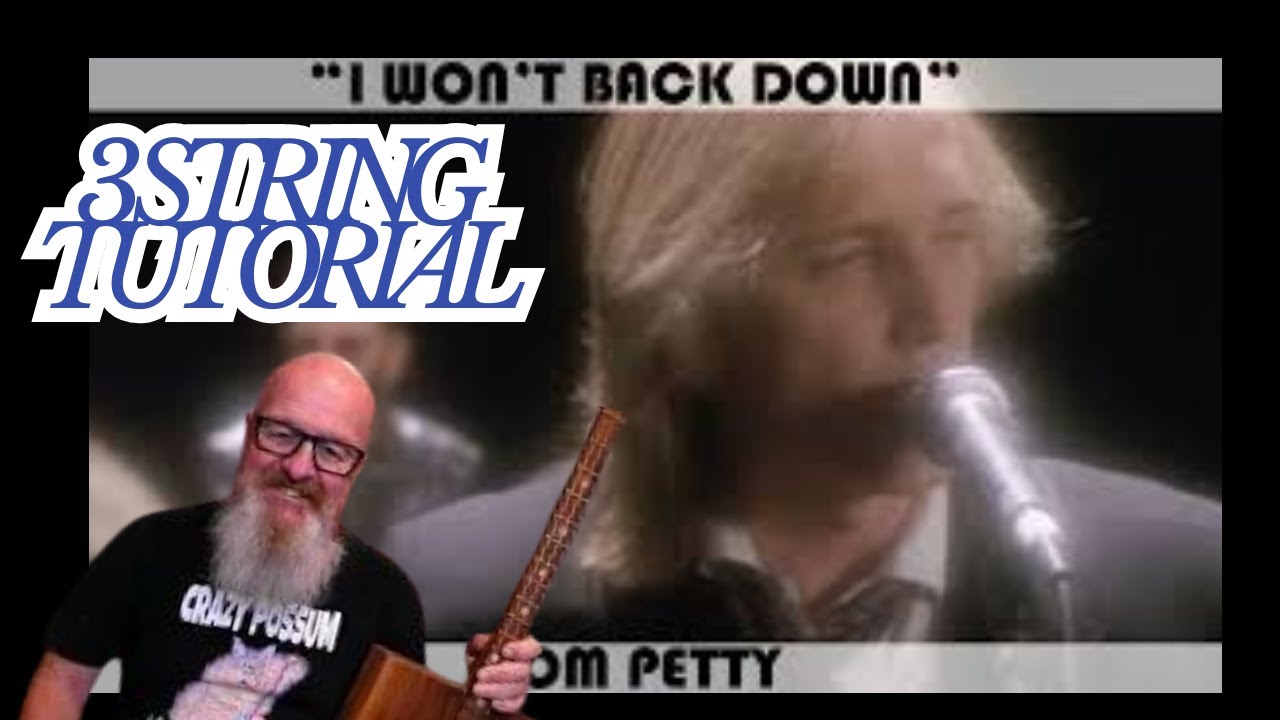 Как играть «I WON'T BACK DOWN» на трёхструнной гитаре