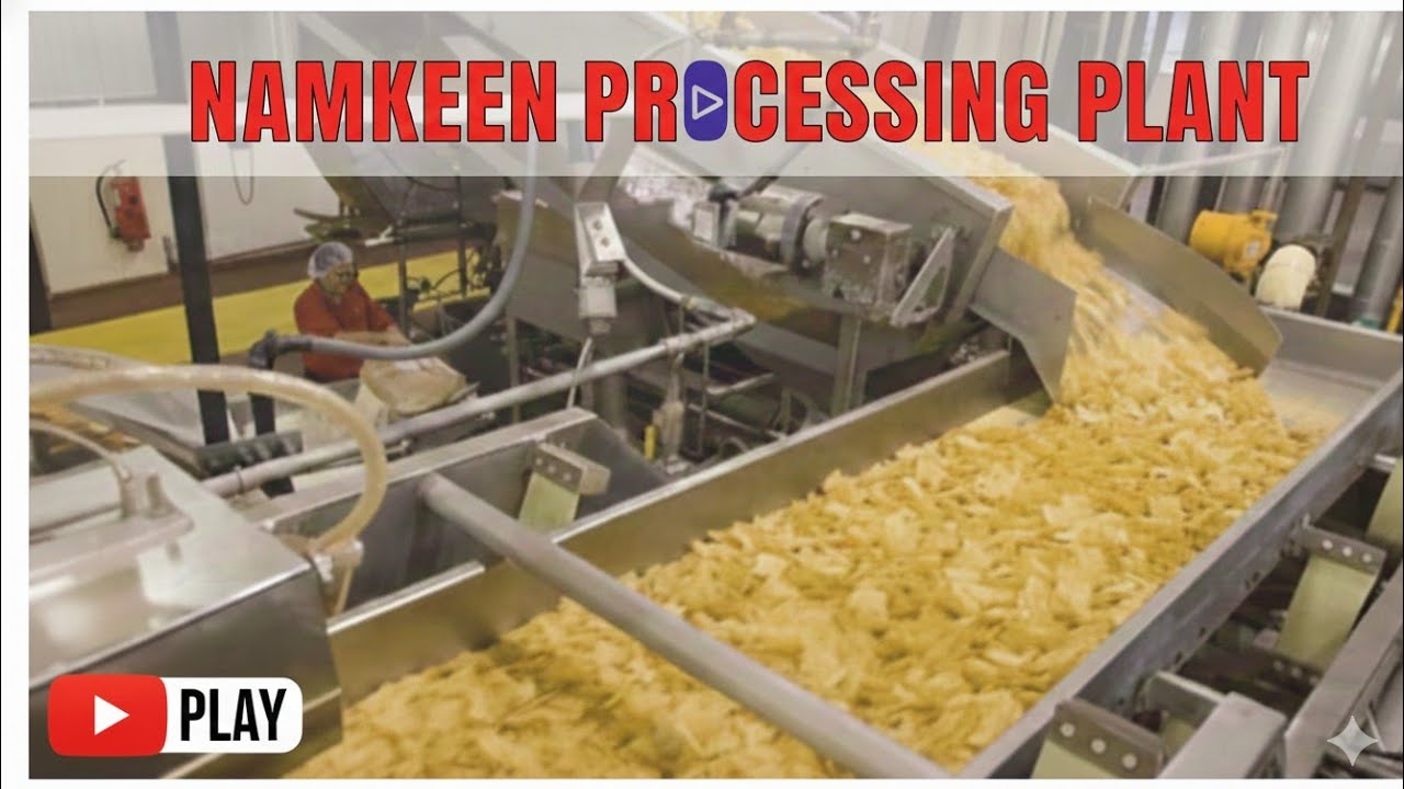 Fryums line Batch Type || #foodprocessingtech #socialmedia #fryums  #food #viral 
