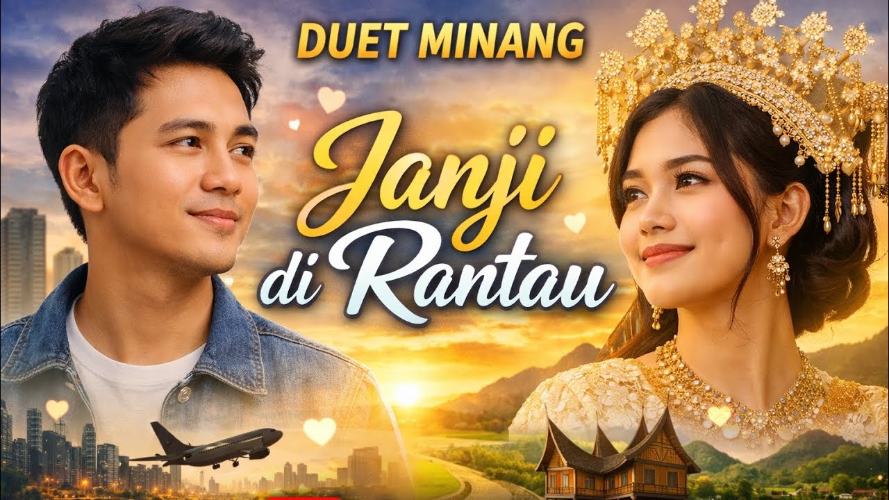 Janji di Rantau – Lagu Minang Pop Duet Cowok Cewek | Dunia Lirik