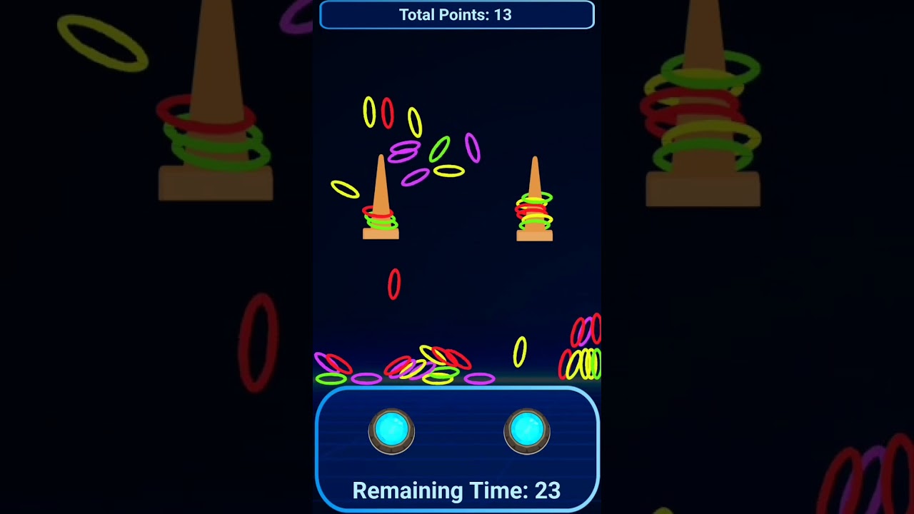 Pop Rings casual  puzzle game made with construct 3