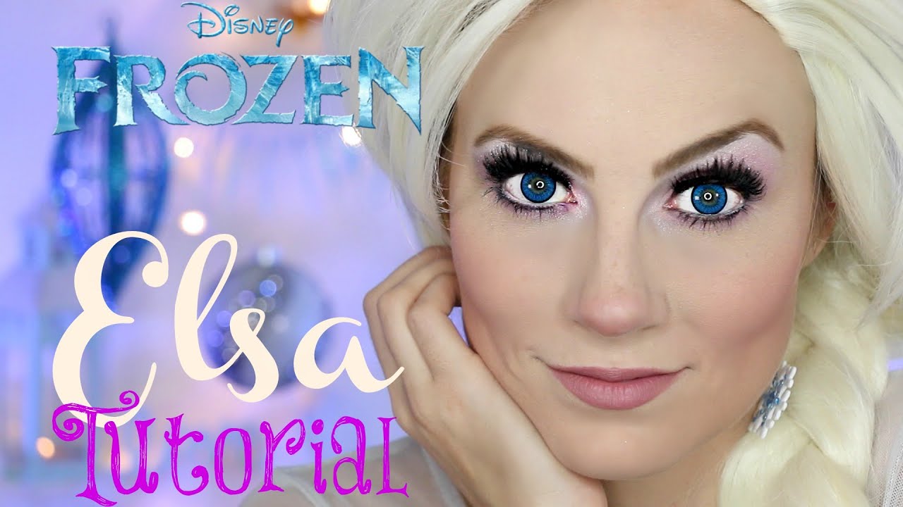 Disney's Frozen Elsa Makeup Tutorial | Angela Lanter