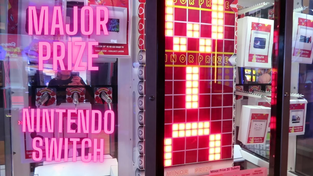 STACKER MAJOR PRIZE WIN (NINTENDO SWITCH) While I Wasn't Filming Arrghh!!!! + Playing Ticket Dome