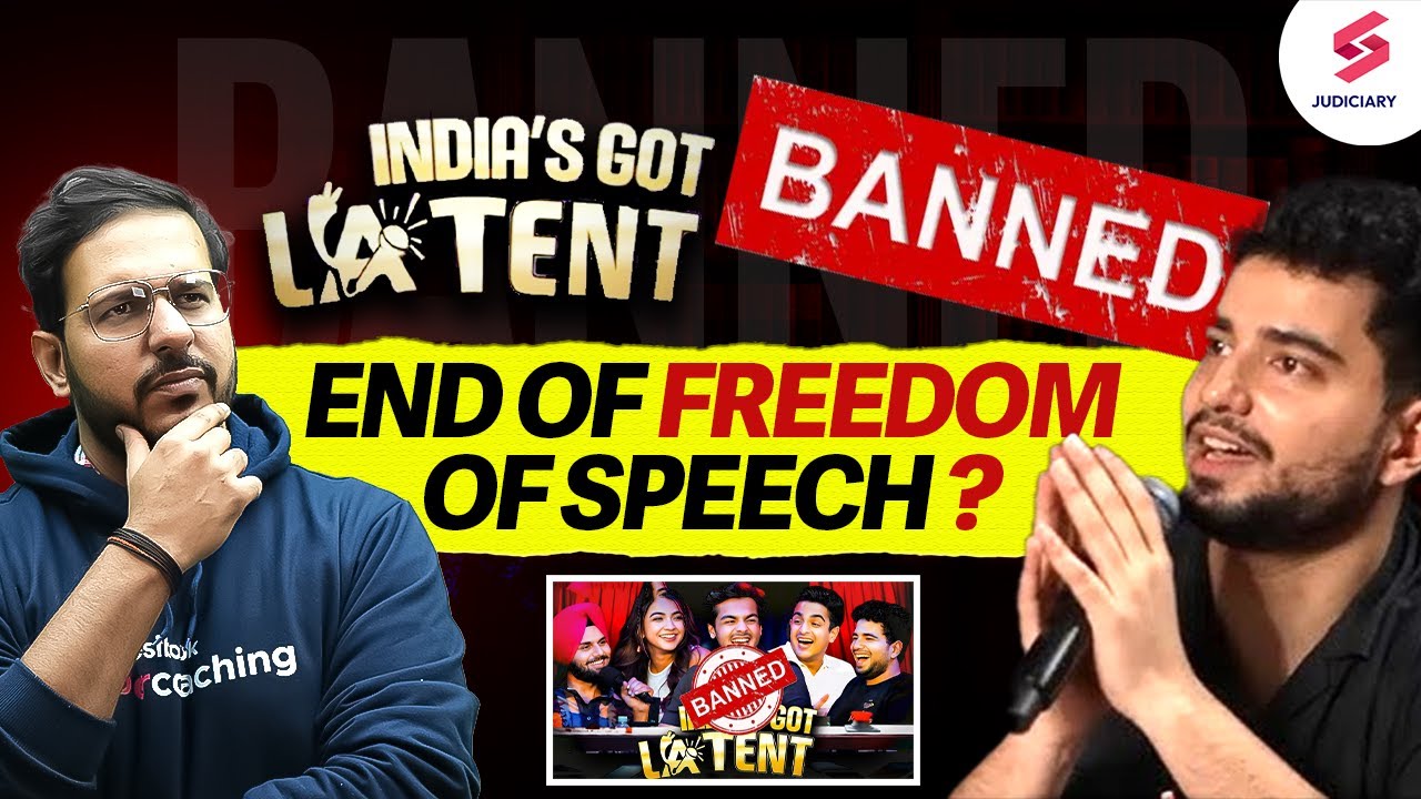 India's Got Latent Controversy | From FIR to Laws – Explained by Shubham Sir