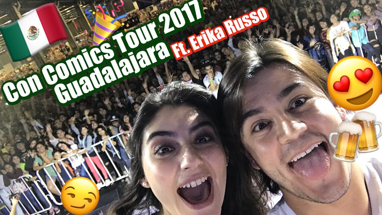 CON COMICS 2017 GUADALAJARA Ft. ERIKA RUSSO | Raul Alejo