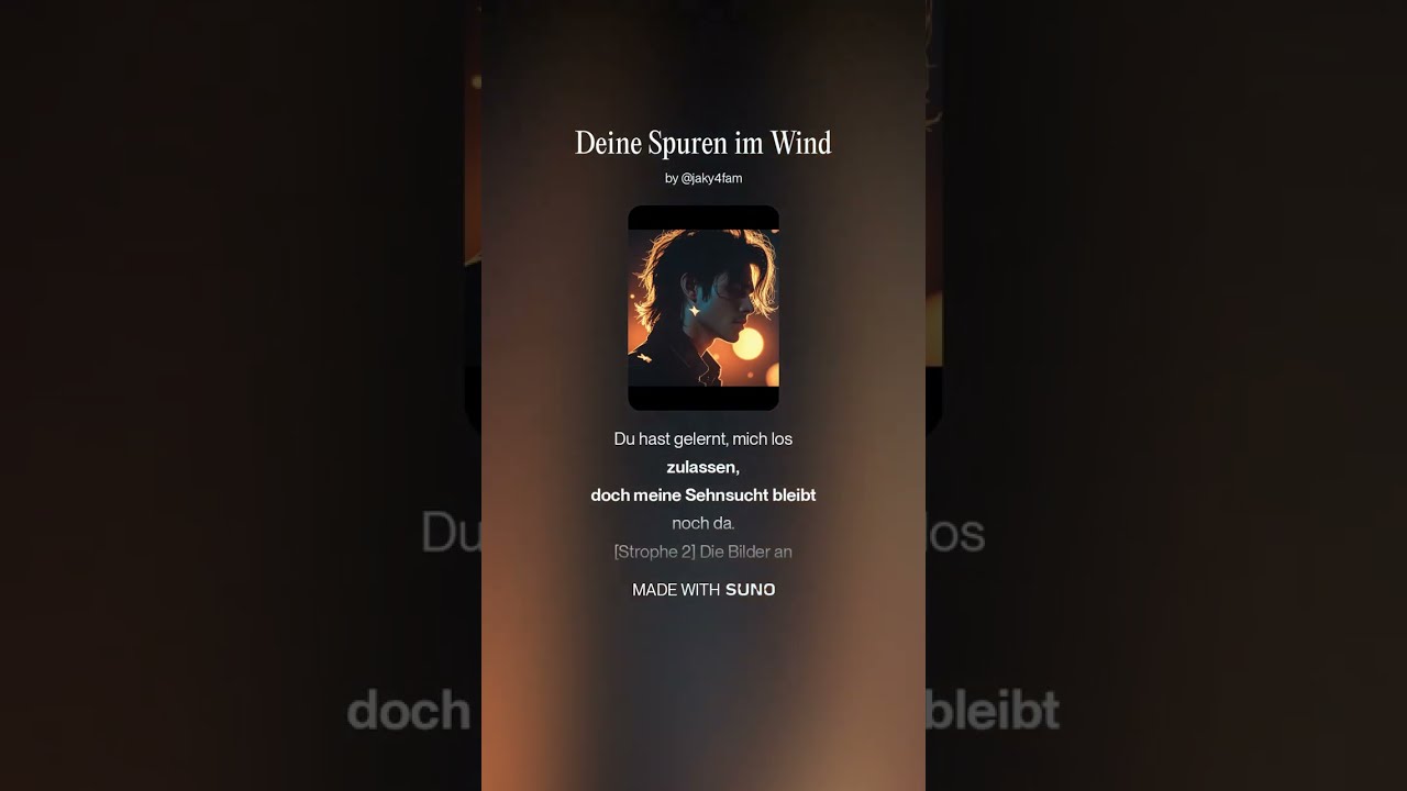 Deine Spuren im Wind &ndash; Traurige Ballade &uuml;ber Liebe, Verlust & Hoffnung