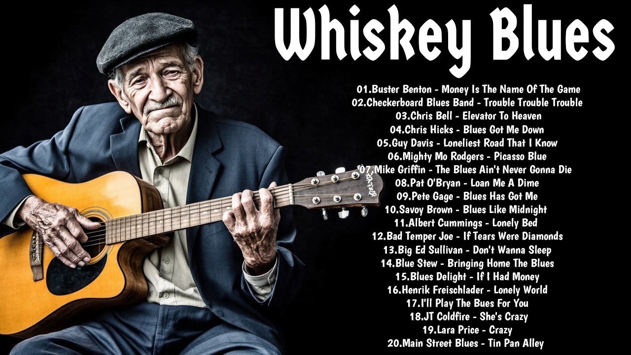 Slow Blues / Blues Rock - Relaxing Whiskey Blues - Blues Music - Blues Legends