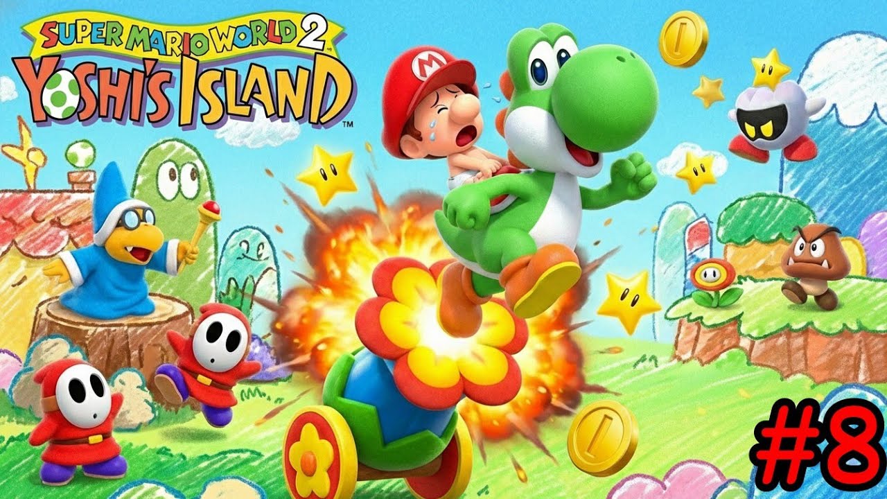Yoshi's Island (SNES) en Español #8