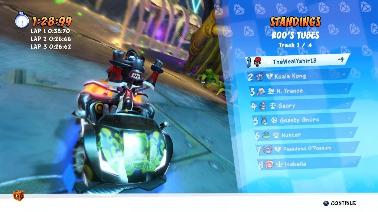 Crystal Cup: Nitros Oxide|Crash Team Racing Nitro-Fueled