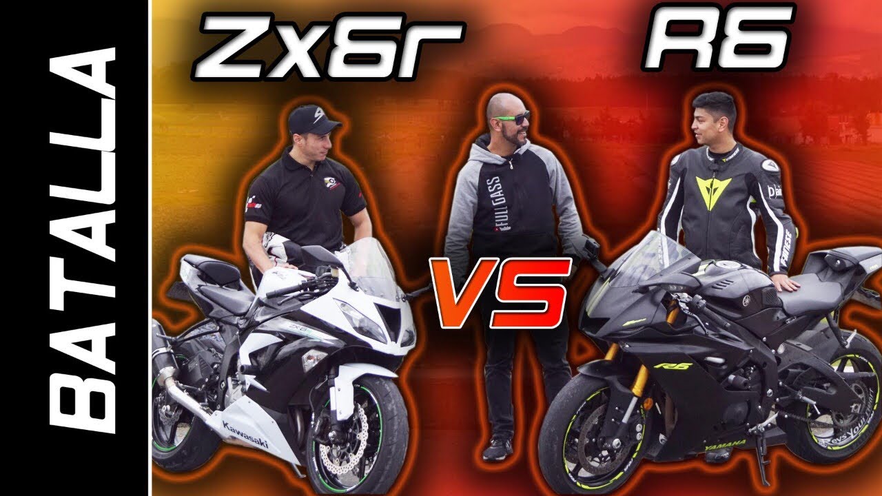 ZX6R 636 VS R6 | BATALLA A MUERTE #FULLGASS