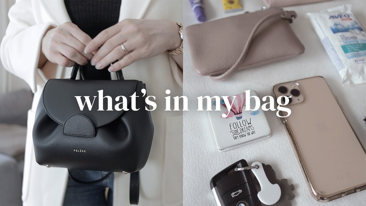 What's In My Bag (Simple Daily Essentials + What's On My Phone)