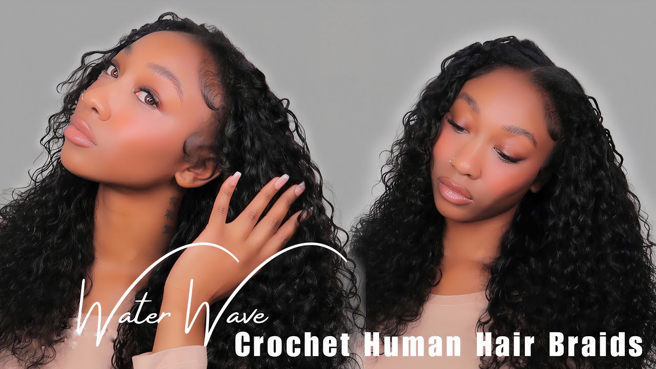 Water Wave Crochet Human Hair Tutorial | Beginner Friendly | Eayon Hair