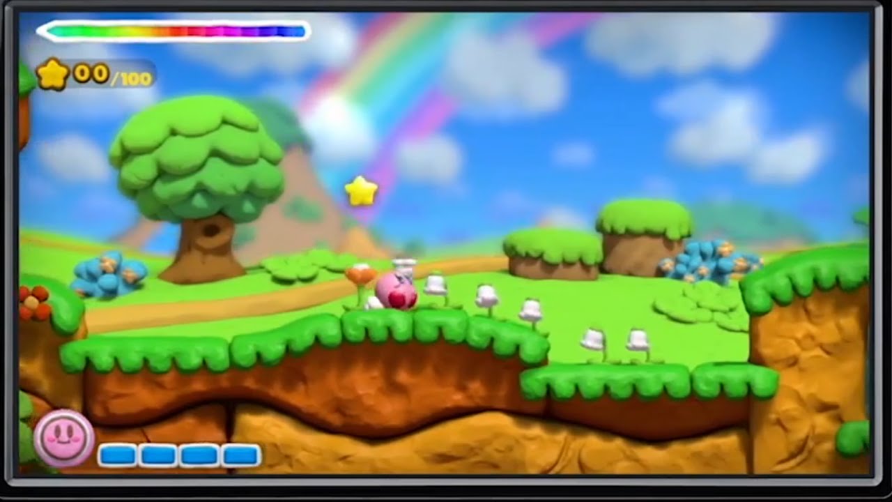 Kirby and the Rainbow Curse WII U Gameplay | Nintendo Direct November 2014【HD】