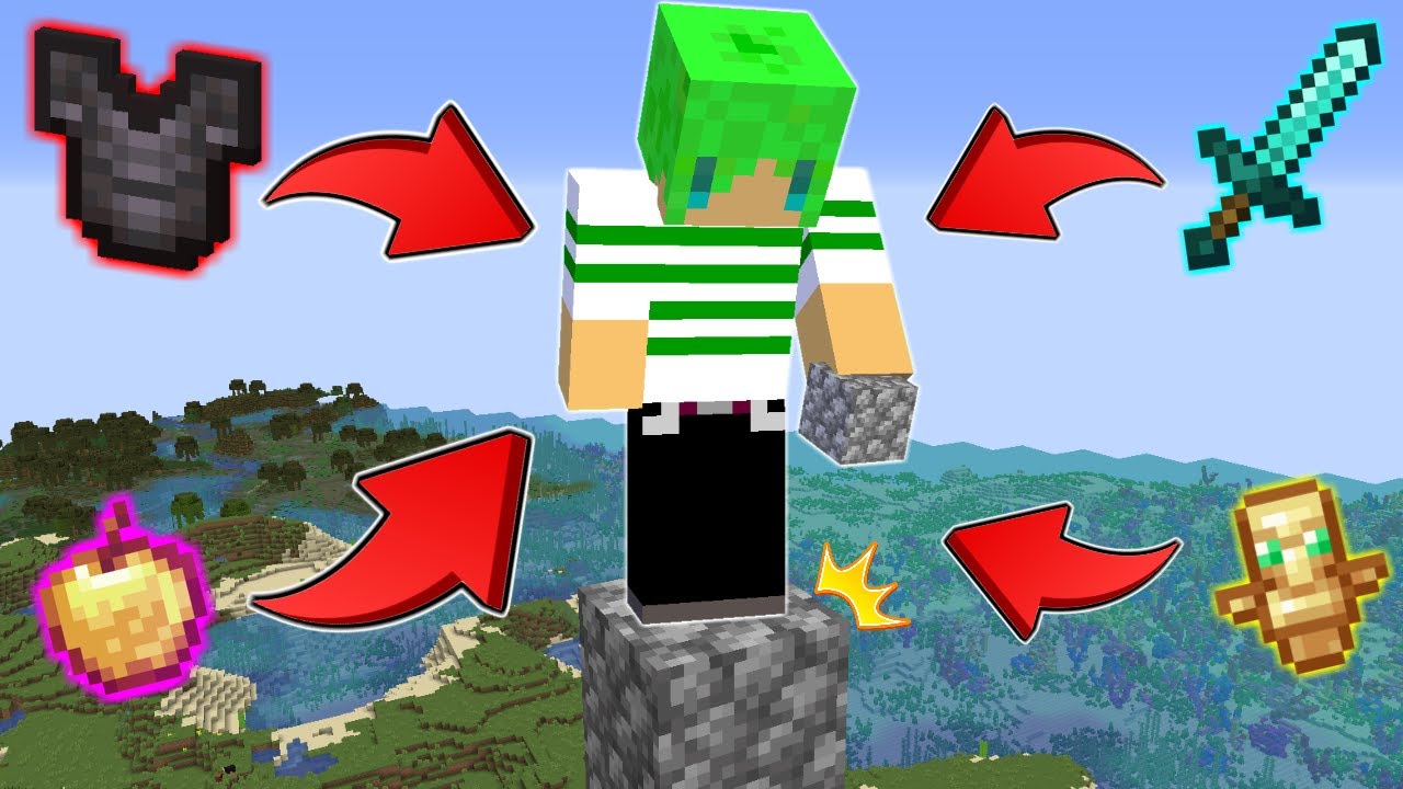 【マインクラフト】上に行けば行くほど強くなる世界でサバイバルしたらヤバすぎた...